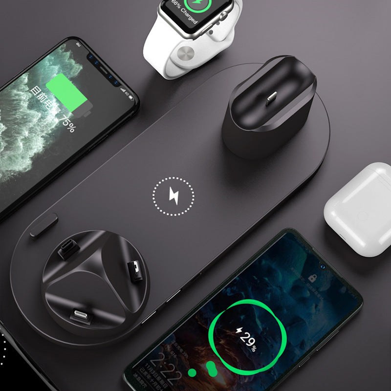 Wireless Charger For IPhones 6 In 1 Charging Dock Station