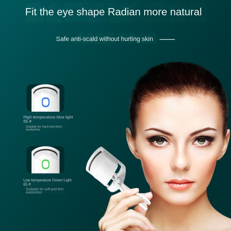 Portable Eyelash Curler Electric Heated Comb Eye Lash