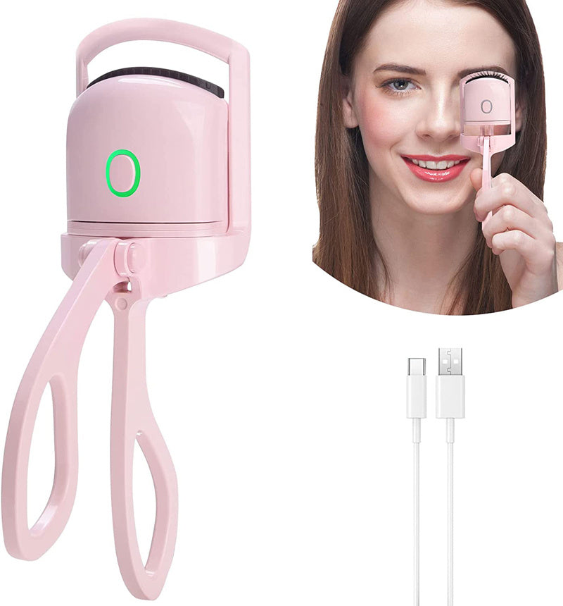 Portable Eyelash Curler Electric Heated Comb Eye Lash