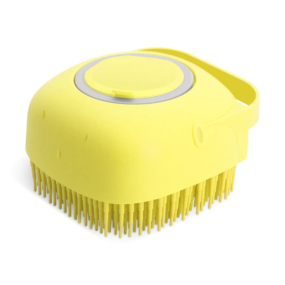 Pets Massager Brush Comb Silicone Scrubber