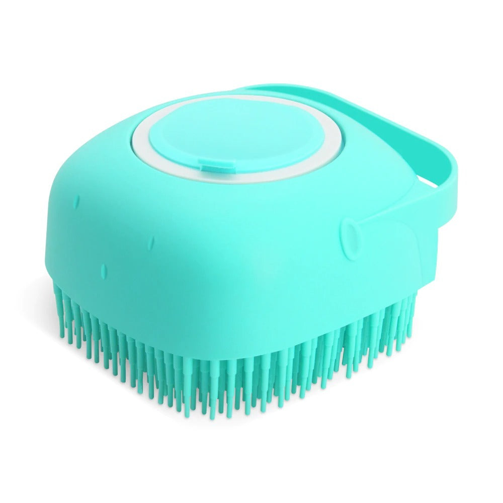 Pets Massager Brush Comb Silicone Scrubber