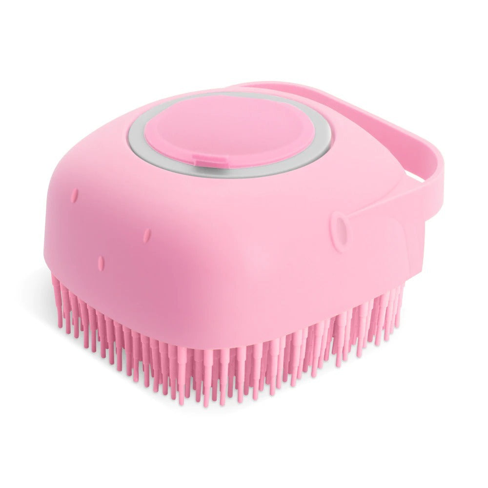 Pets Massager Brush Comb Silicone Scrubber