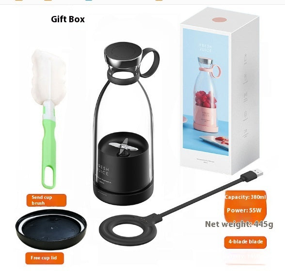 Electric Juicer Mixer USB Rechargeable Machine