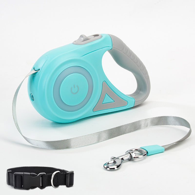 Dog Leash Retractable Leash And Dog Collar Spotligh