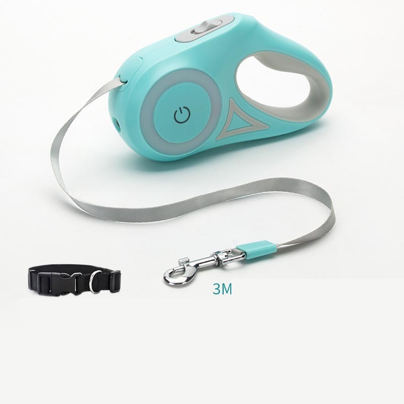 Dog Leash Retractable Leash And Dog Collar Spotligh