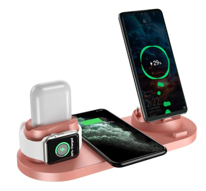 Wireless Charger For IPhones 6 In 1 Charging Dock Station