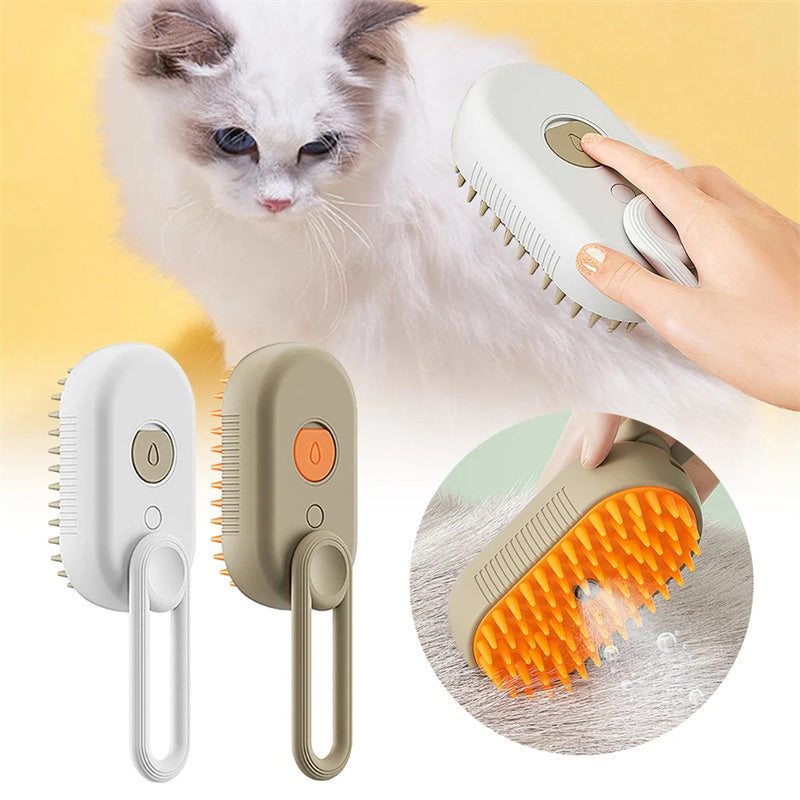 3 In 1 Electric Spray Steam Brush