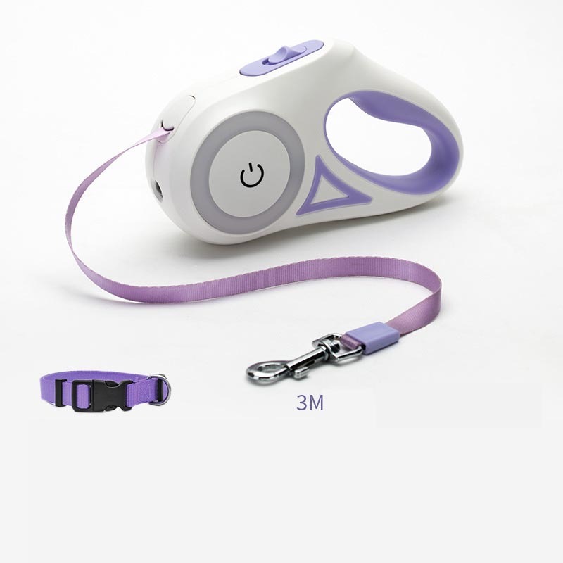 Dog Leash Retractable Leash And Dog Collar Spotligh