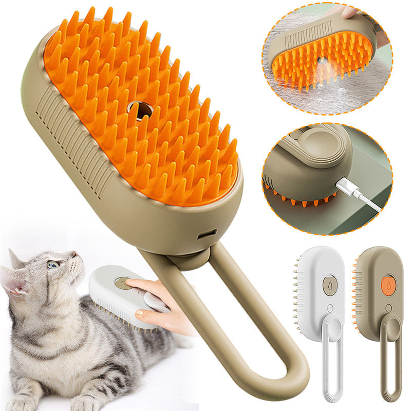3 In 1 Electric Spray Steam Brush