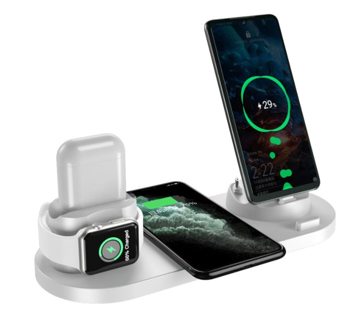 Wireless Charger For IPhones 6 In 1 Charging Dock Station