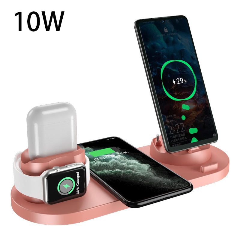 Wireless Charger For IPhones 6 In 1 Charging Dock Station