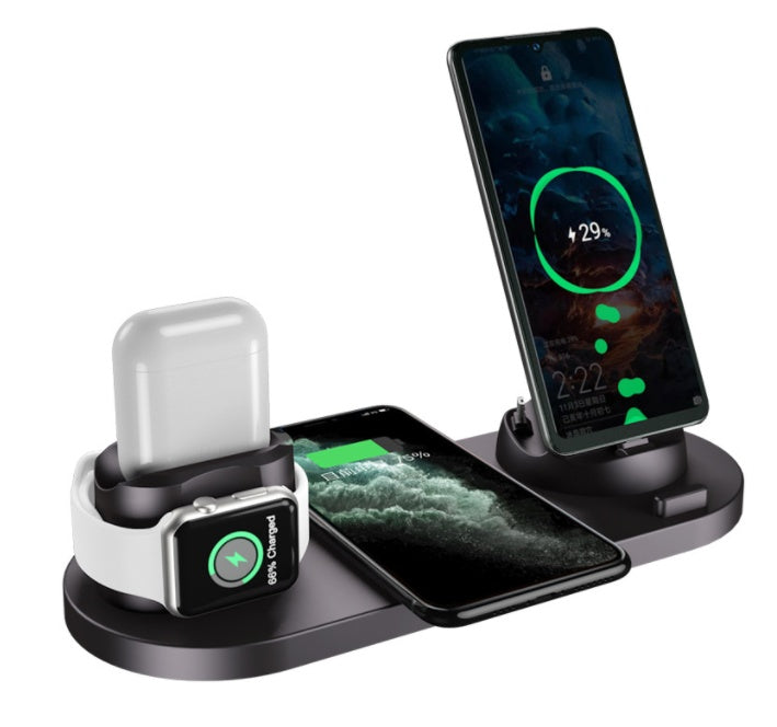 Wireless Charger For IPhones 6 In 1 Charging Dock Station