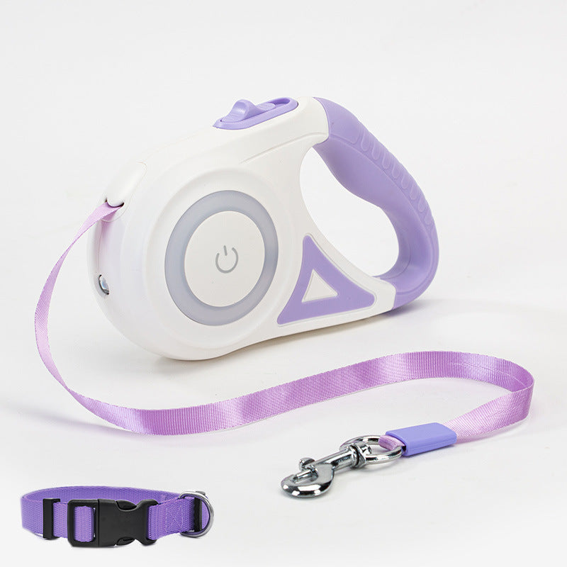 Dog Leash Retractable Leash And Dog Collar Spotligh