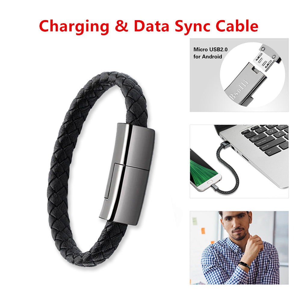 New Bracelet Charger Cable Data Cord For IPhones
