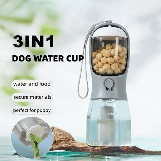 Three-in-one Multi-functional Pet Water Food Garbage Bag