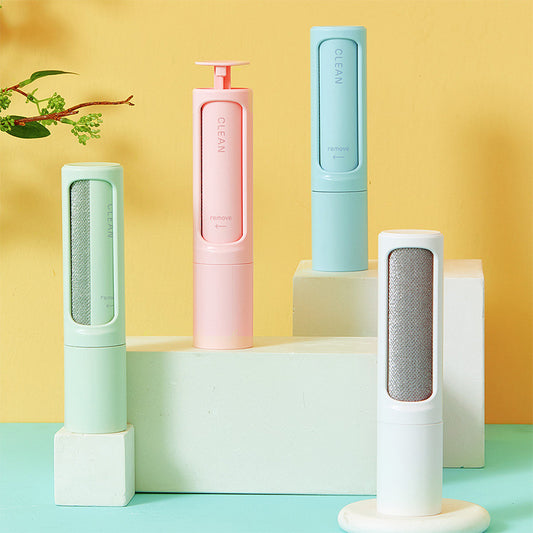 2-1 Reusable Pet Hair Remover Brush Lint Roller Tool pets