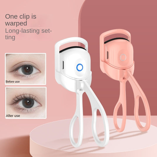 Portable Eyelash Curler Electric Heated Comb Eye Lash