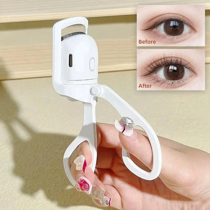 Portable Eyelash Curler Electric Heated Comb Eye Lash