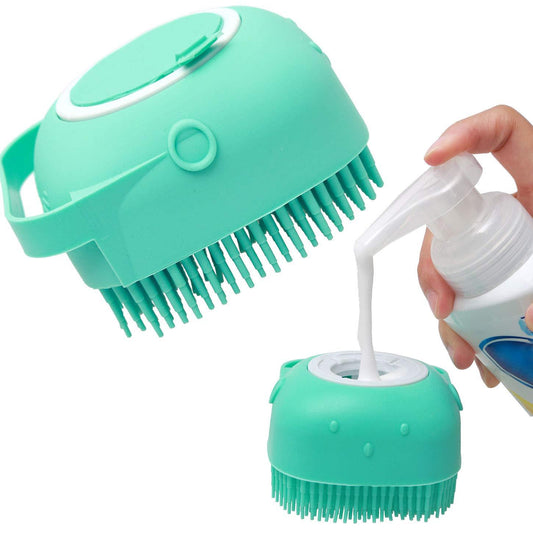 Pets Massager Brush Comb Silicone Scrubber