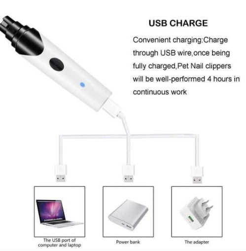 Pets Electric Nail Clippers Cleaning Nail Clippers