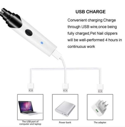Pets Electric Nail Clippers Cleaning Nail Clippers