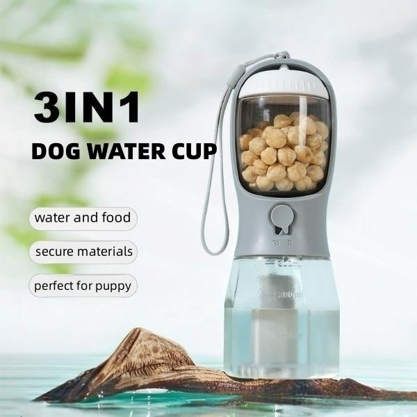 Three-in-one Multi-functional Pet Water Food Garbage Bag