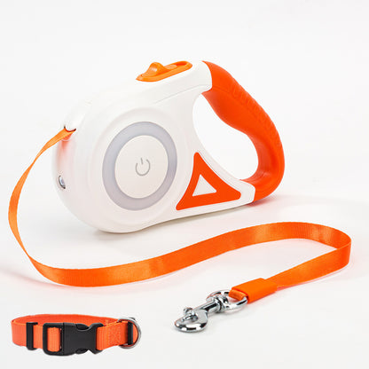 Dog Leash Retractable Leash And Dog Collar Spotligh